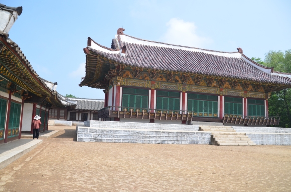 Ancient Korea movie set